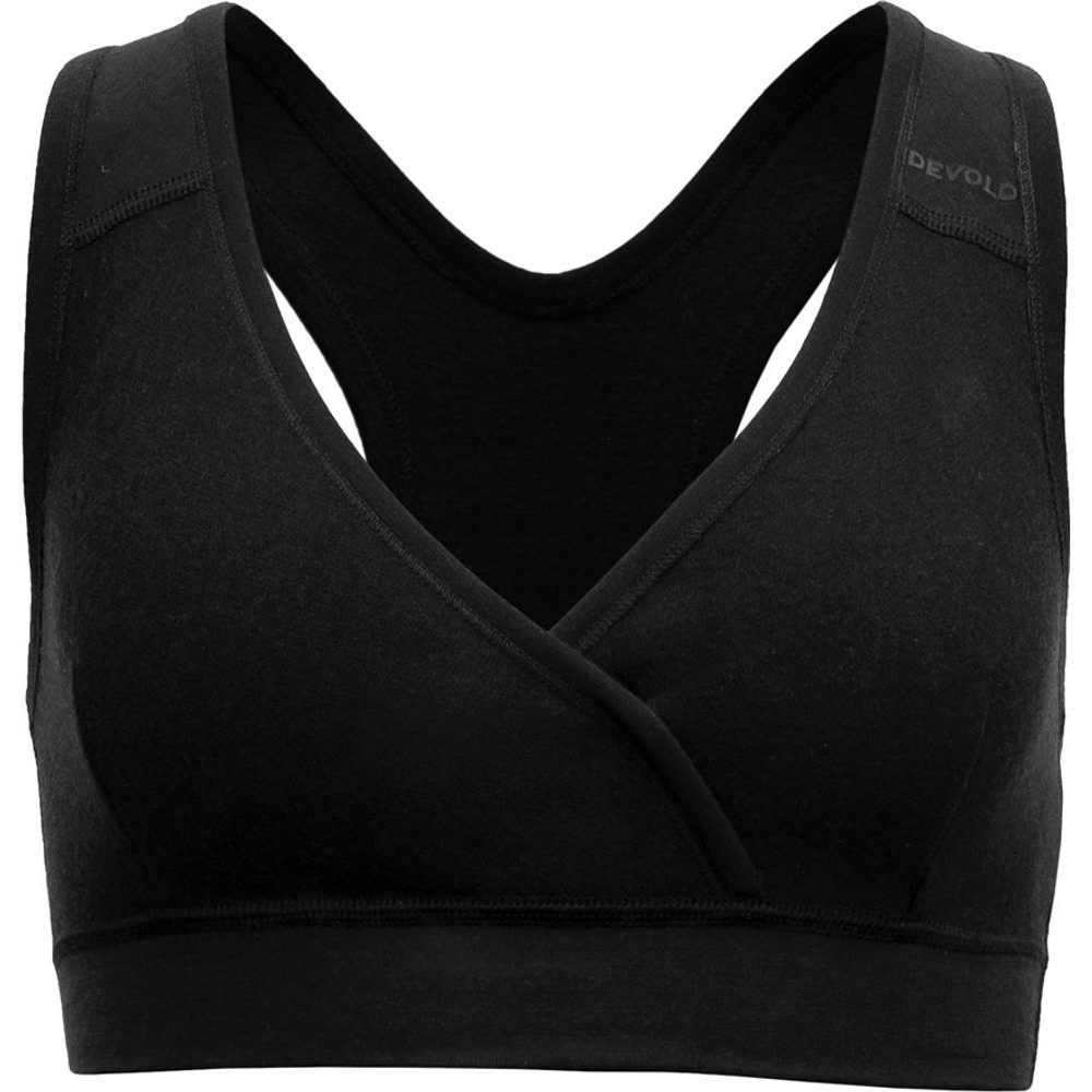 Nibba Fleece Merino Bra, Caviar
