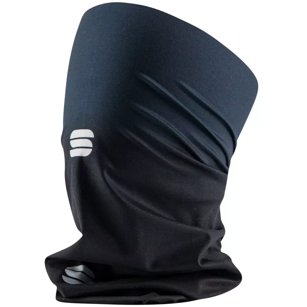 Matchy neckwarmer, black galaxy blue