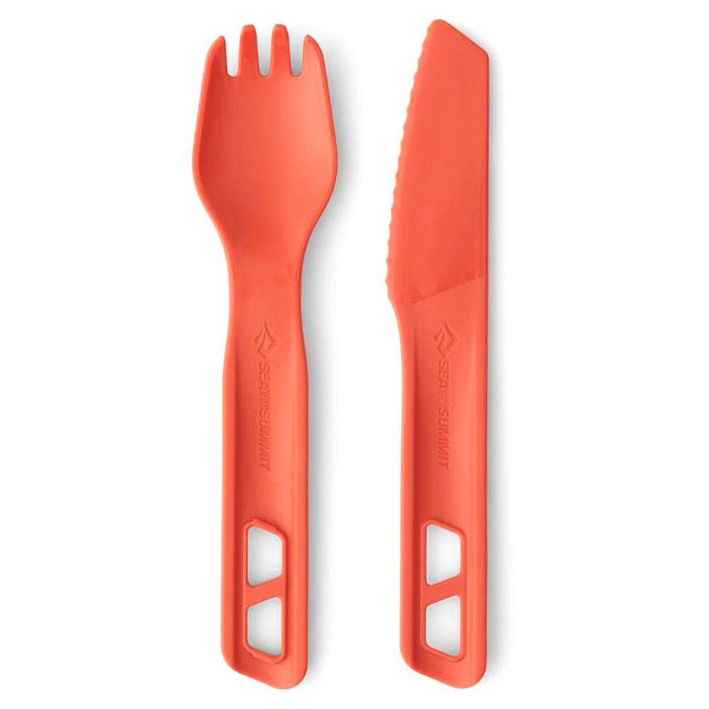 Passage Cutlery Set - [2 Piece] - Orange, Spicy Orange