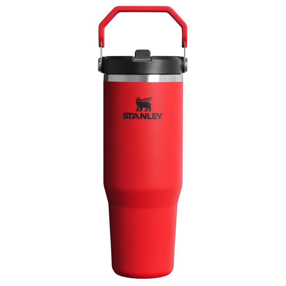 IceFlow™ Flip Straw 2.0 Tumbler 890 ml Chili Black