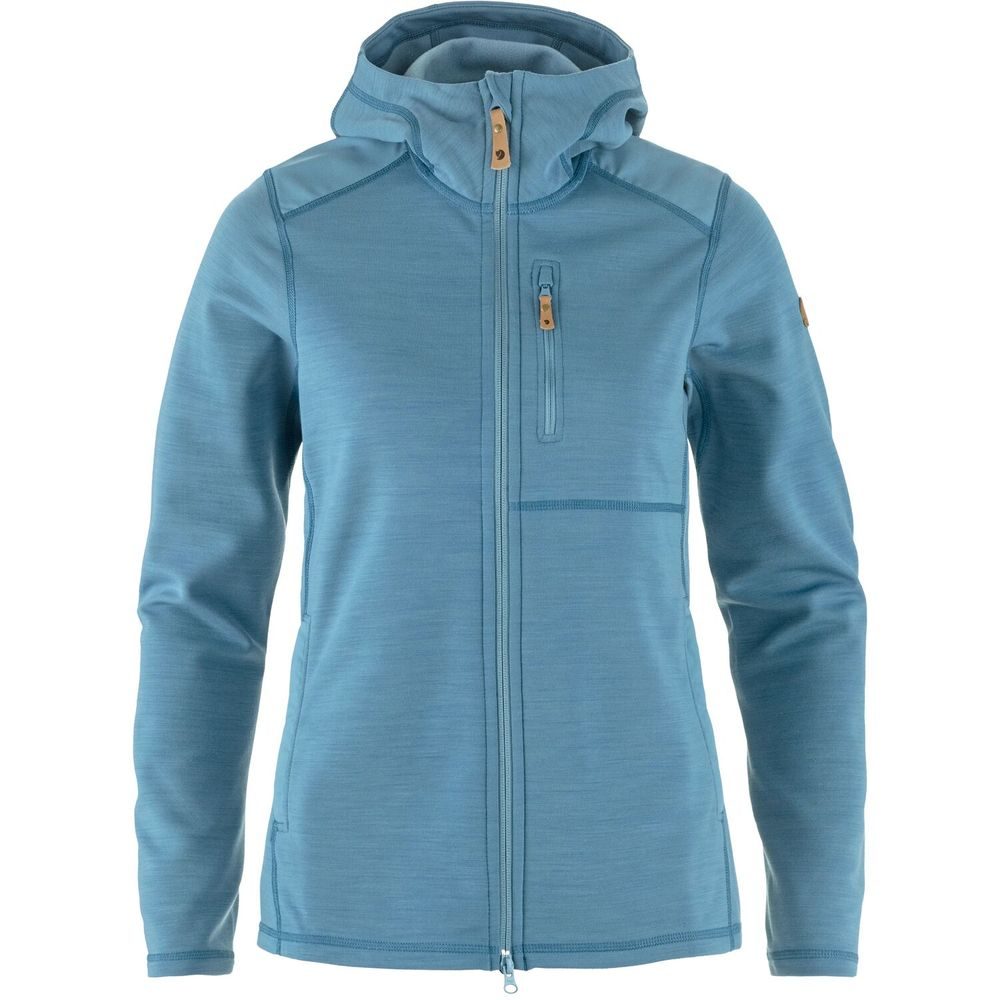 Keb Fleece Hoodie W Dawn Blue