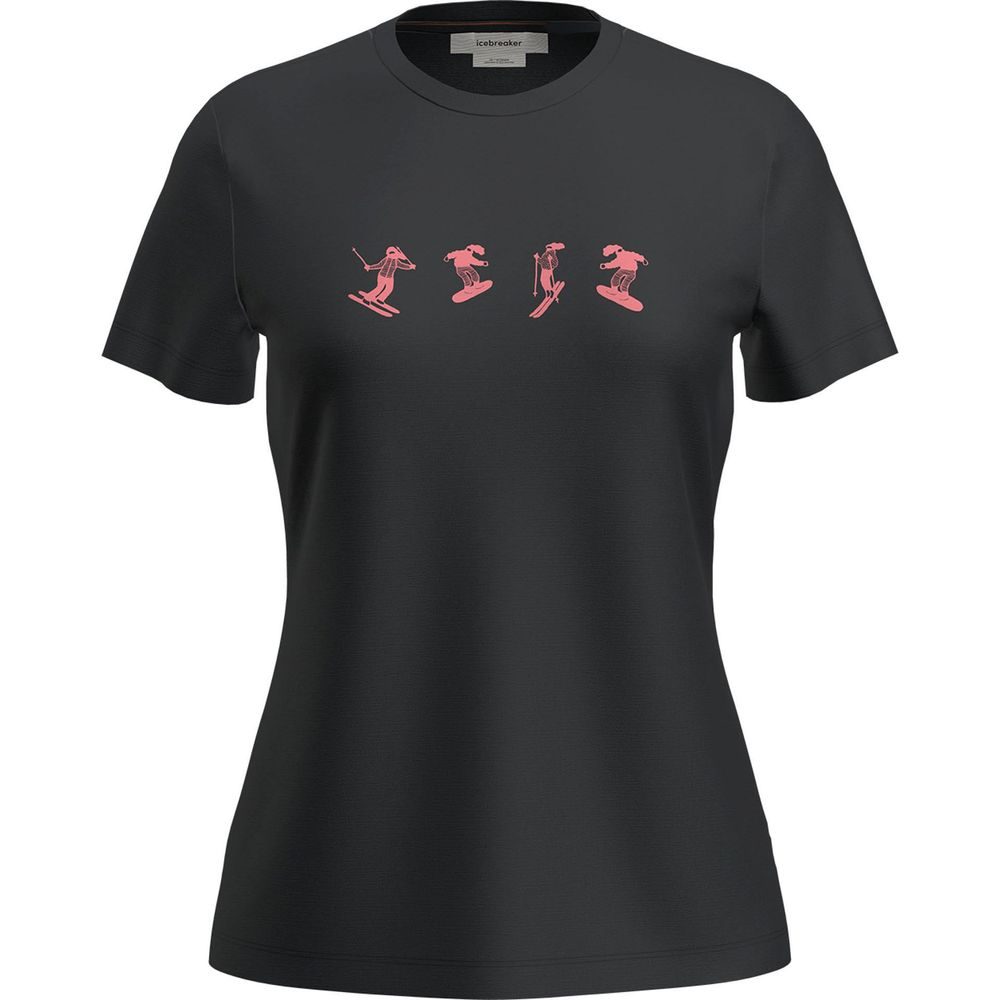 Women Mer 150 Tech Lite SS Tee Snow Day BLACK