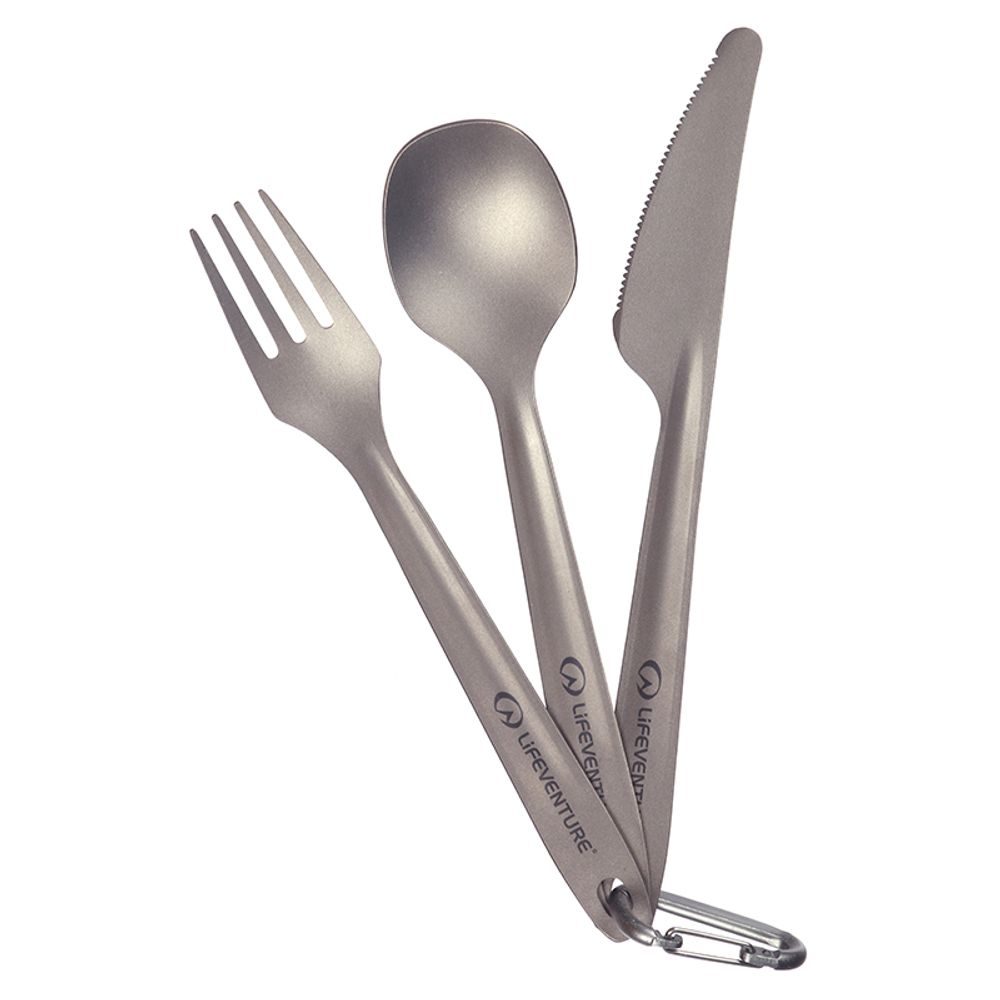 Superlight Titanium Cutlery Set
