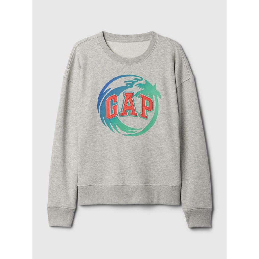 Dětská mikina s logem Šedá