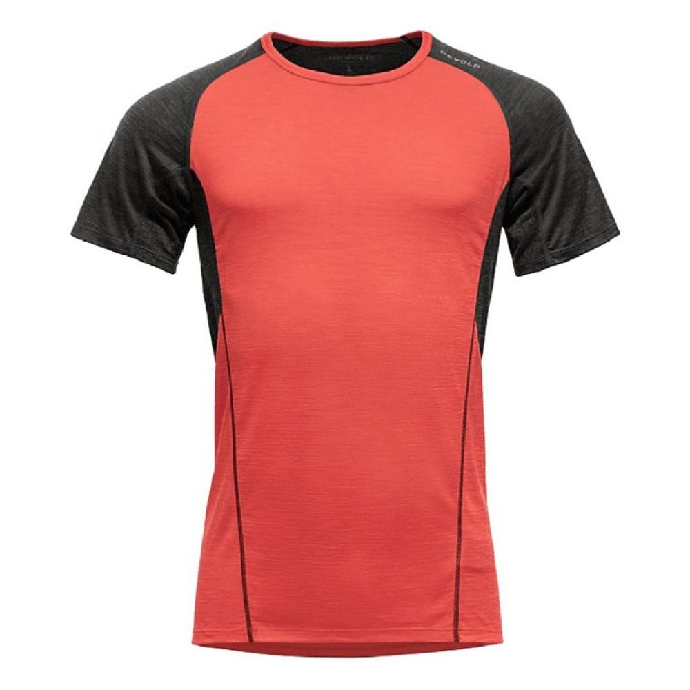 Running Merino 130 T-Shirt Man, Cayenne