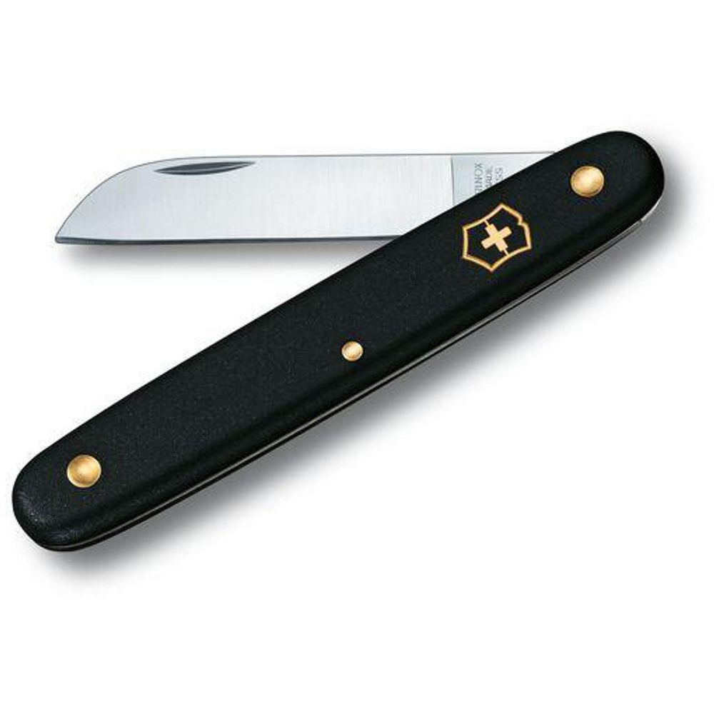 Floral knife, black