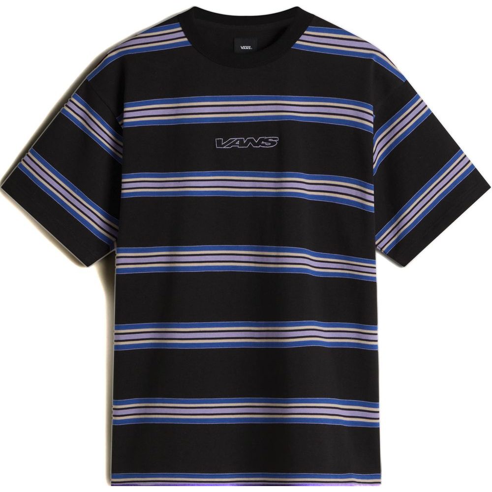 Mesa Stripe SS Shirt Black/True Blue