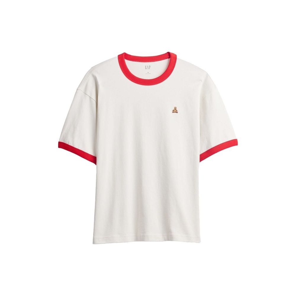 Oversize tričko Brannan Bílá