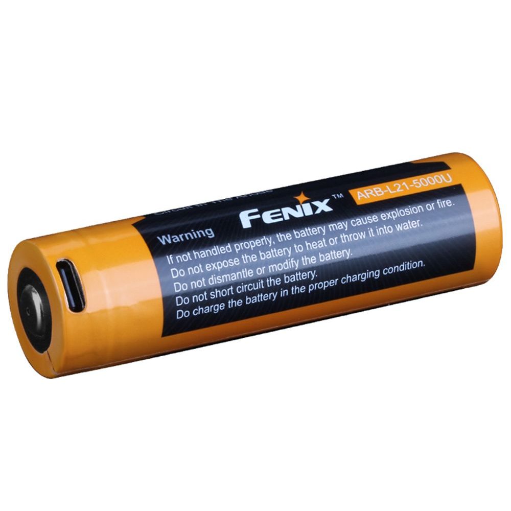 Outdoorweb.eu 21700 5000 mAh with USB C Li Ion rechargeable batteries FENIX 27.67