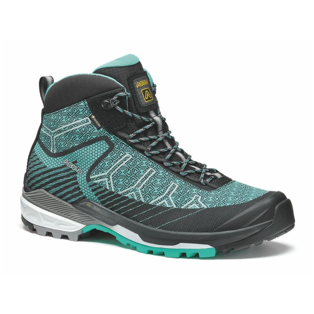 Falcon EVO Jaquard GV ML, black/aqua green