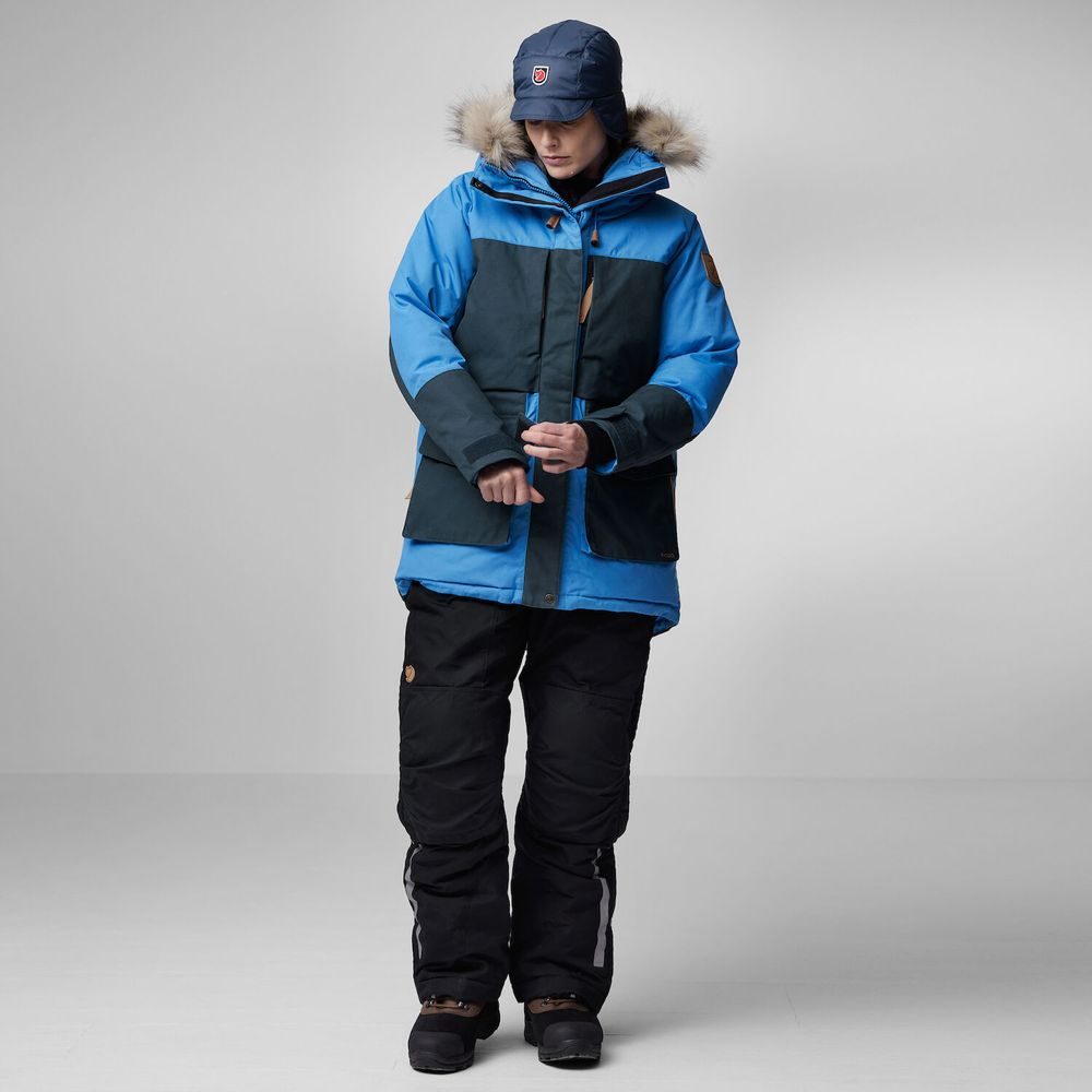 Outdoorweb.eu Polar Expedition Parka W Iron Grey Black women s coat FJALLRAVEN 1 068.57