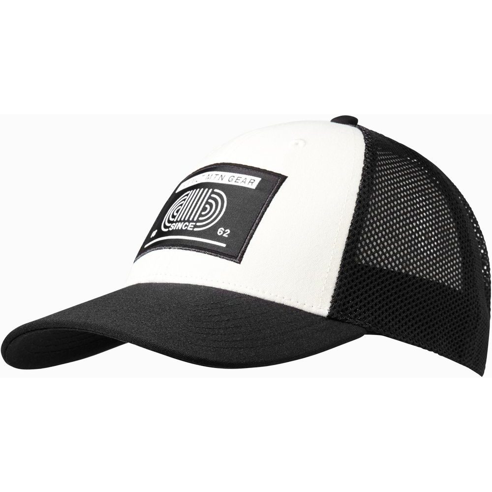 Baseball Mesh Cap black-white