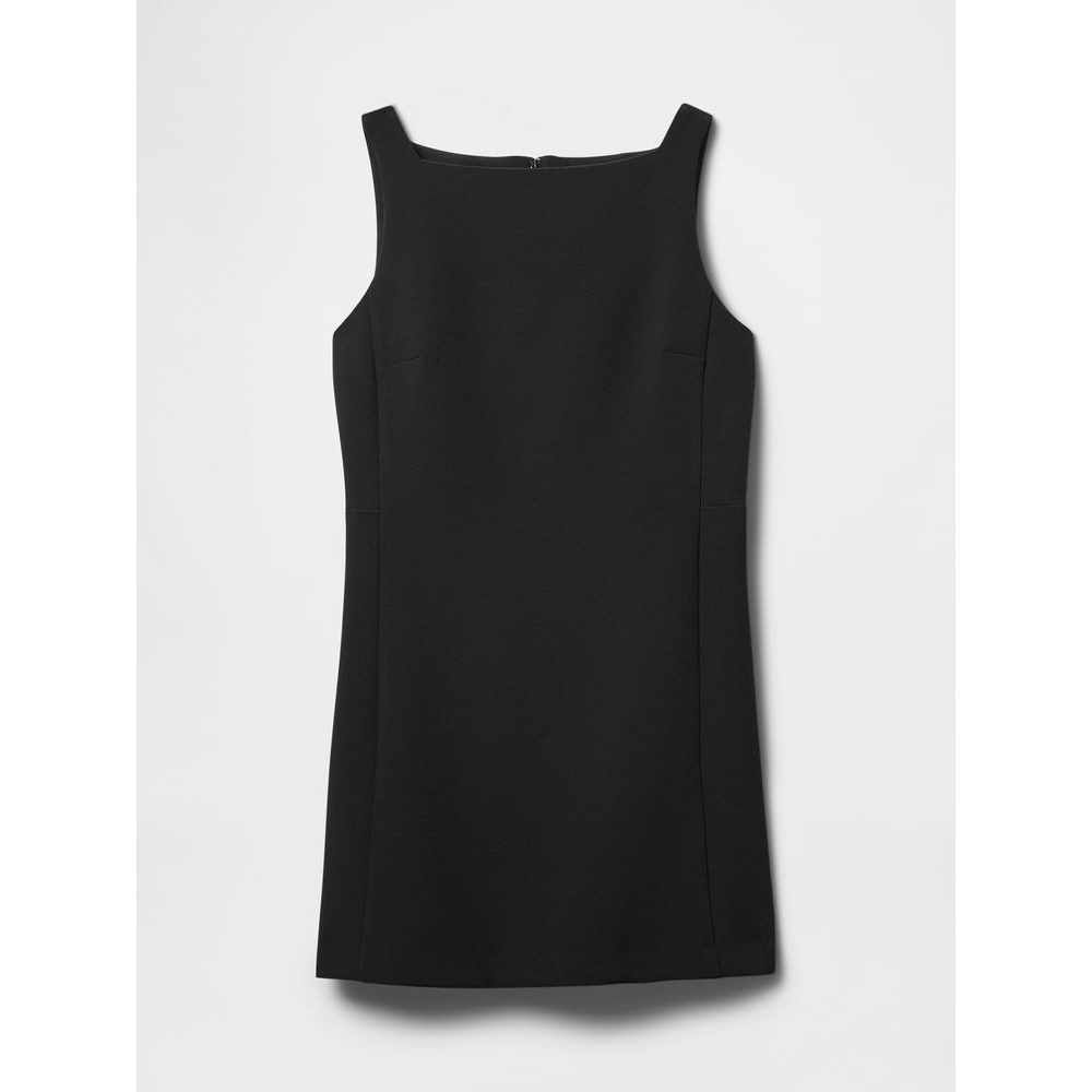 Strečové mini šaty Černá