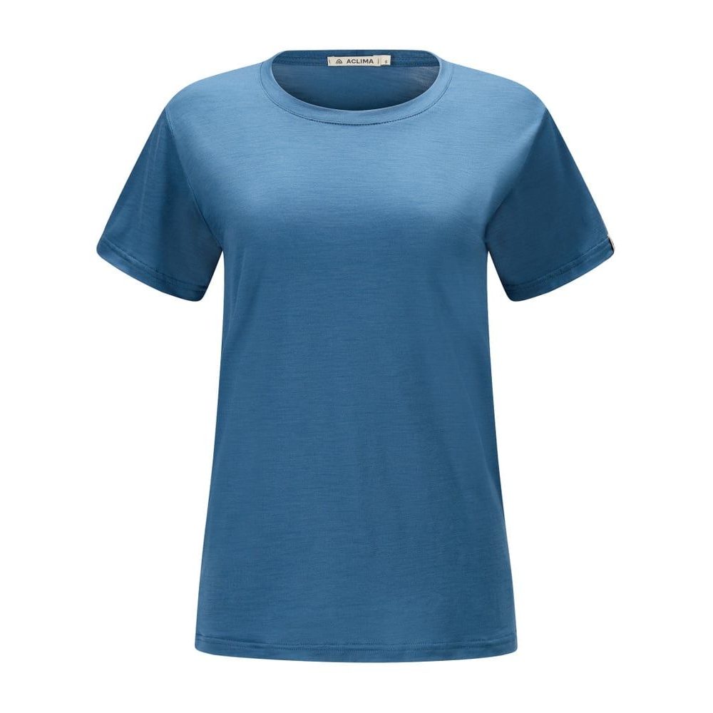 LightWool 140 classic tee W's Blue Fusion