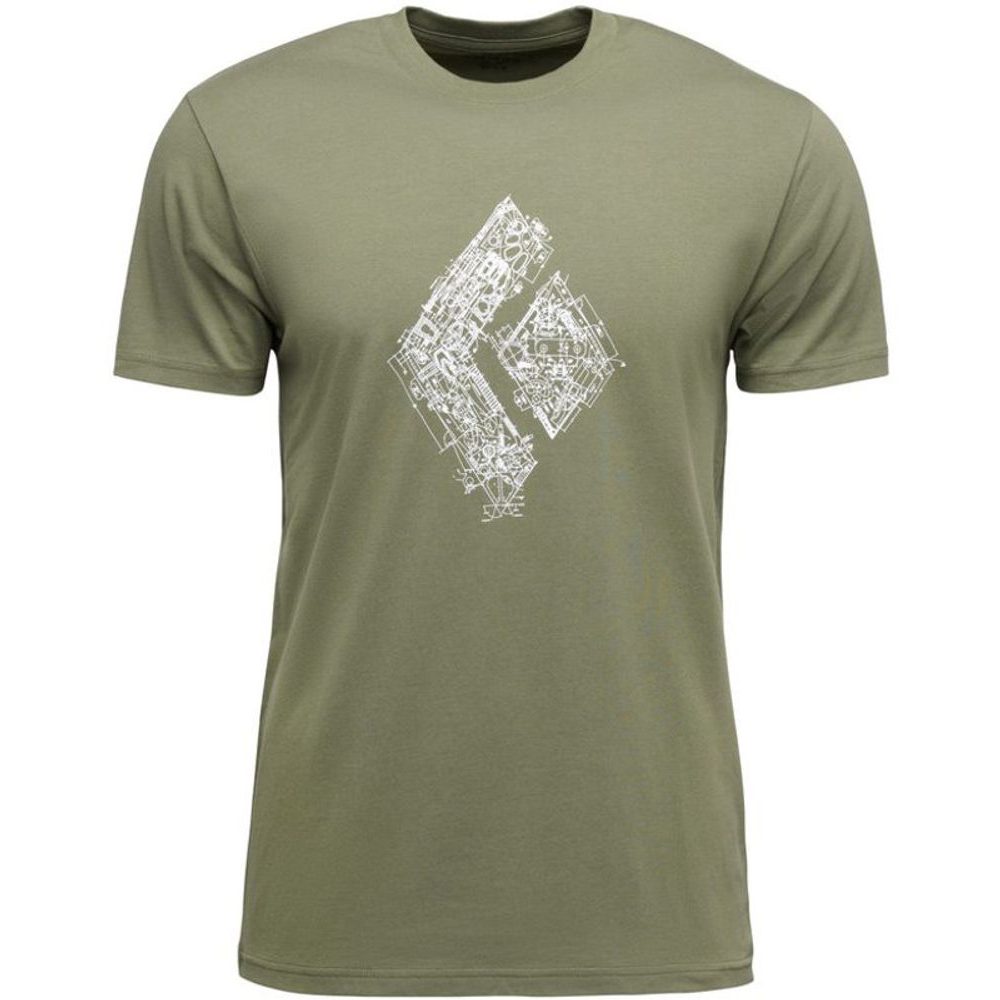 M ENGINEERED DIAMOND SS TEE Tundra