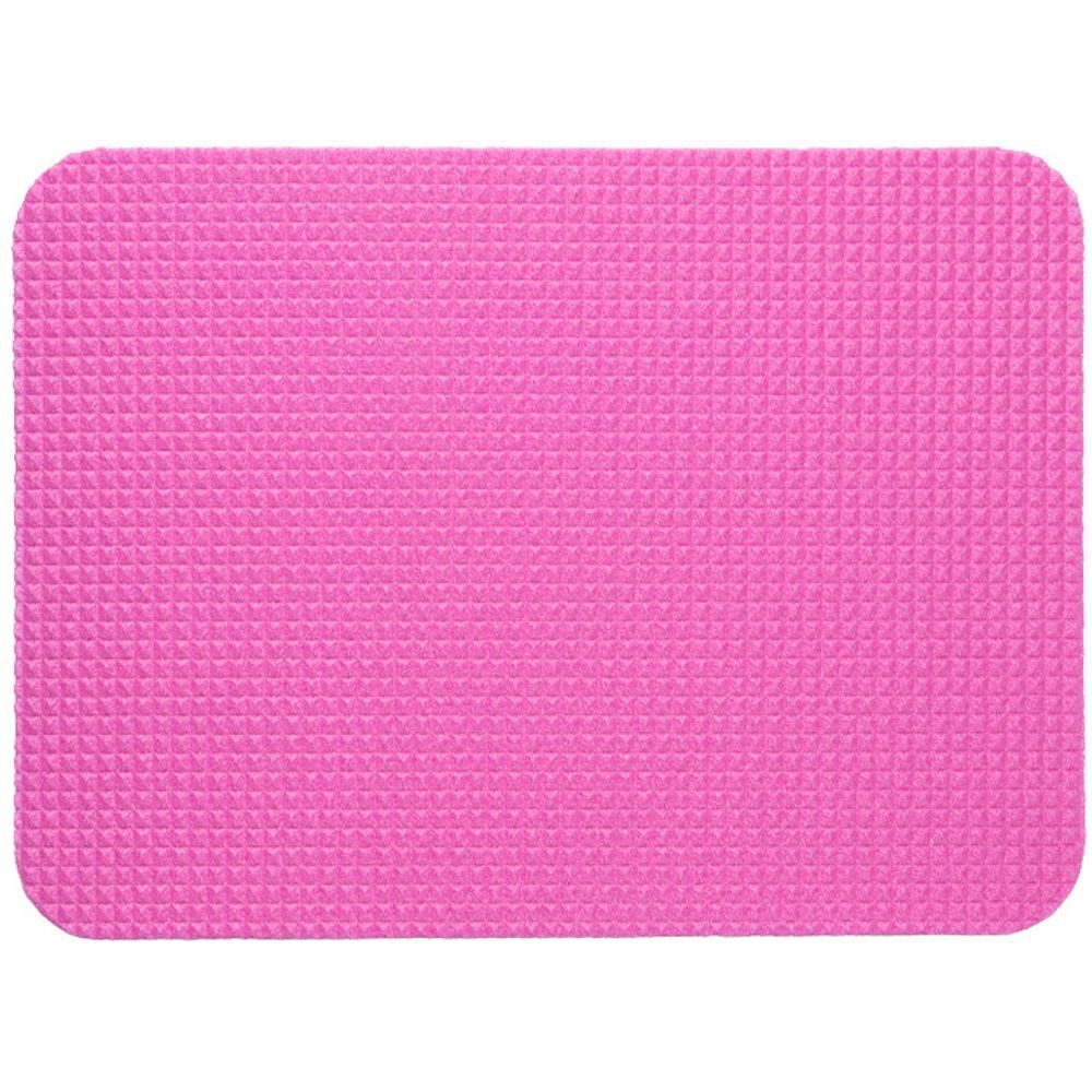 Sedátko 307x220x12 mm růžová / tm. modrá - bez ucha