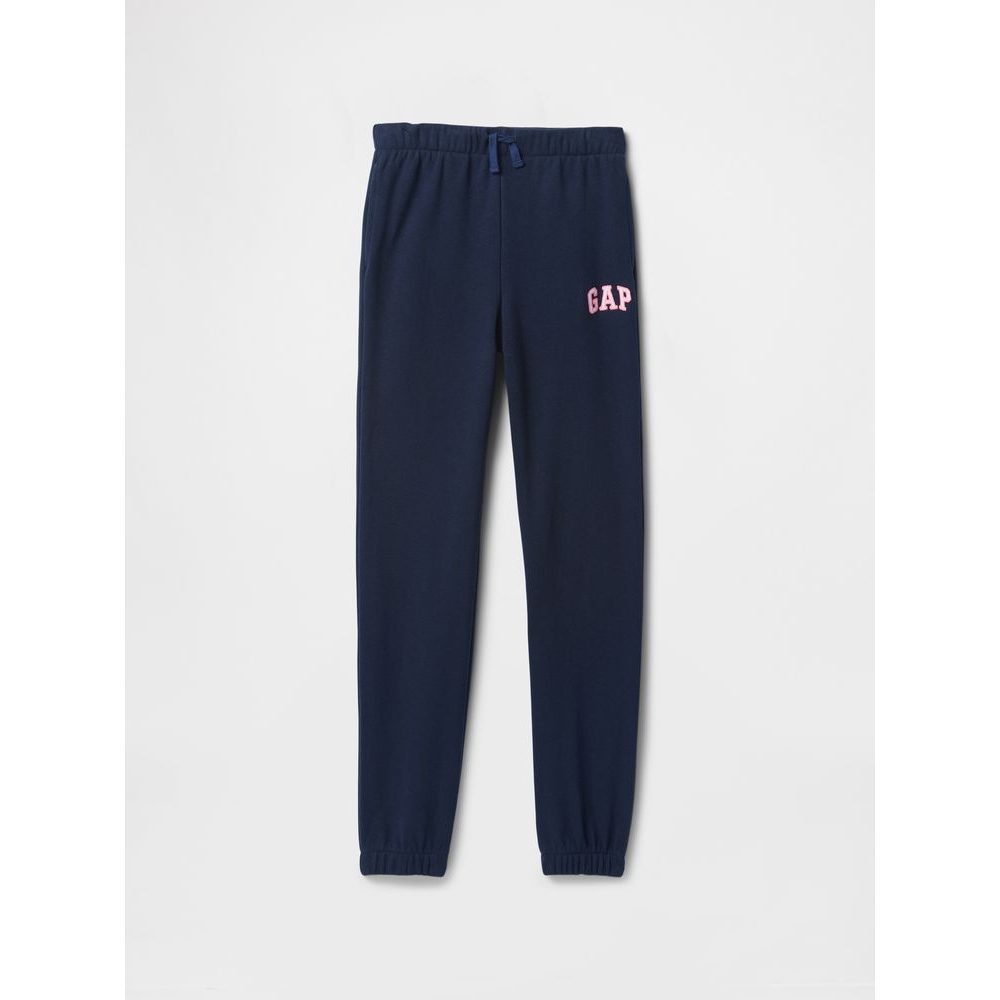 Dětské tepláky s logem Tmavě modrá