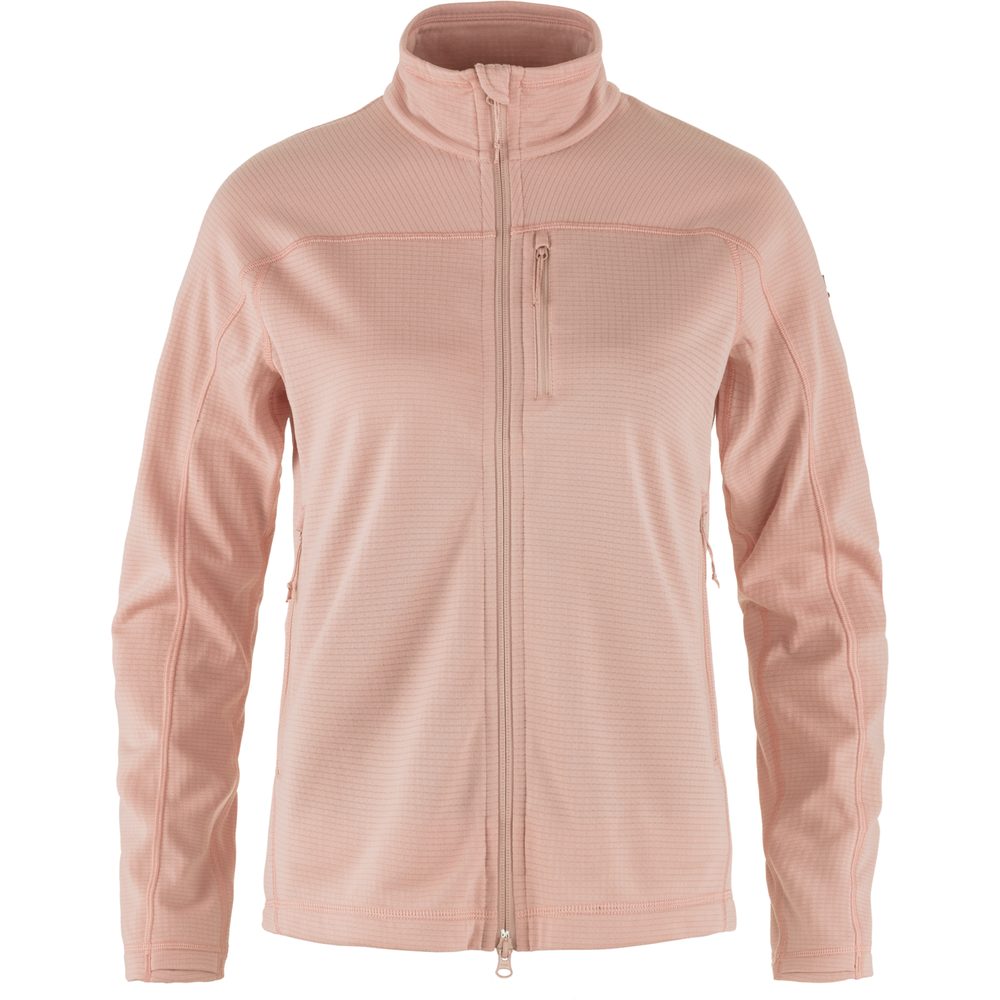 Abisko Lite Fleece Jacket W, Chalk Rose