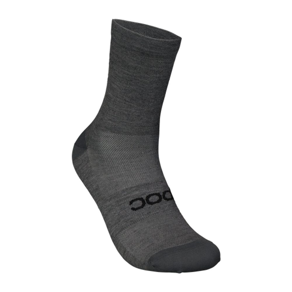 Zephyr Merino Sock Mid Sylvanite Grey Melange