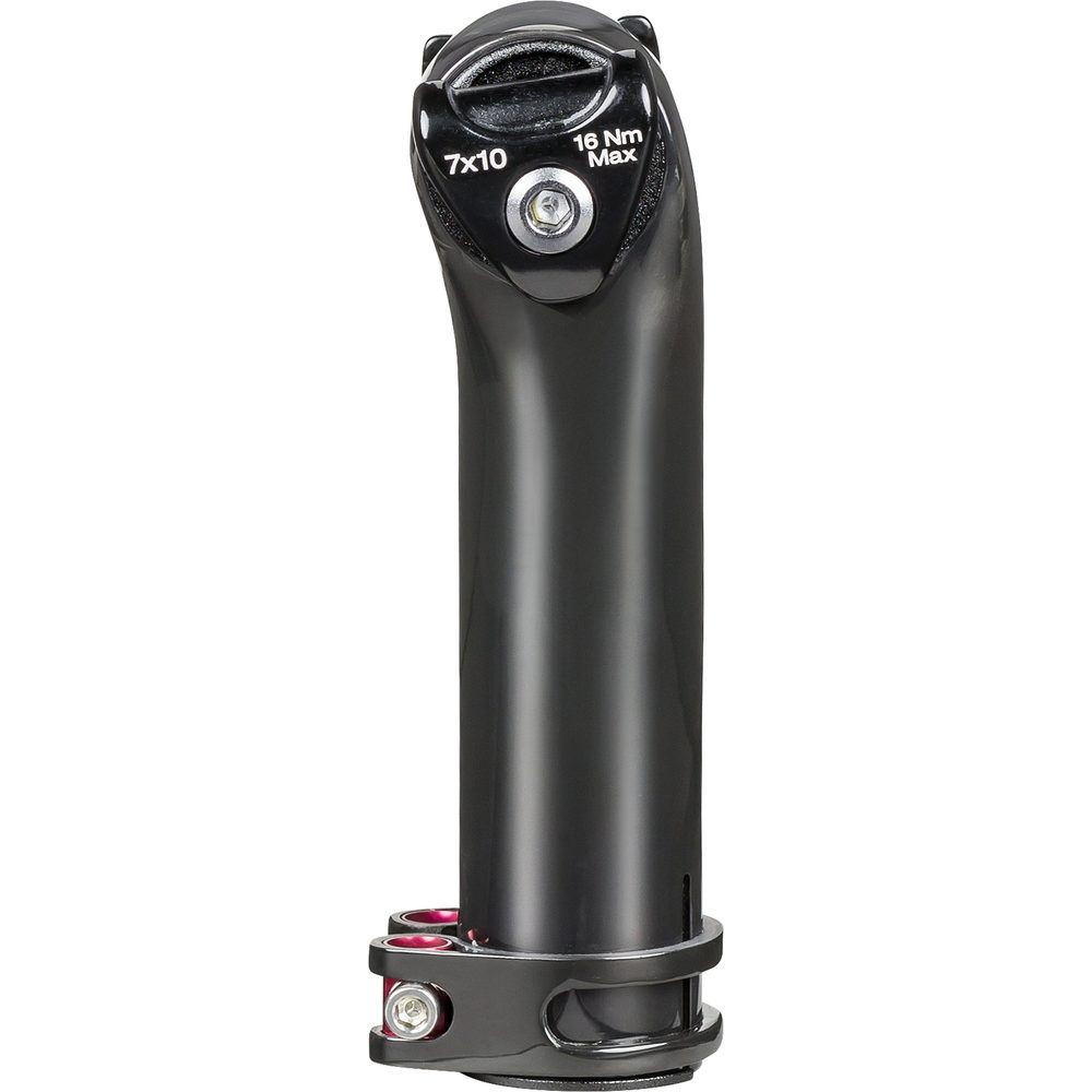 Sedlový nástavec Bontrager pro kulaté ližiny SLR 135/5 mm, černý