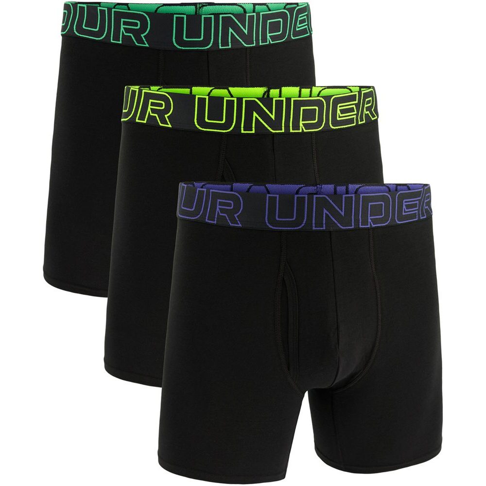 M UA Perf Cotton 6in-BLK