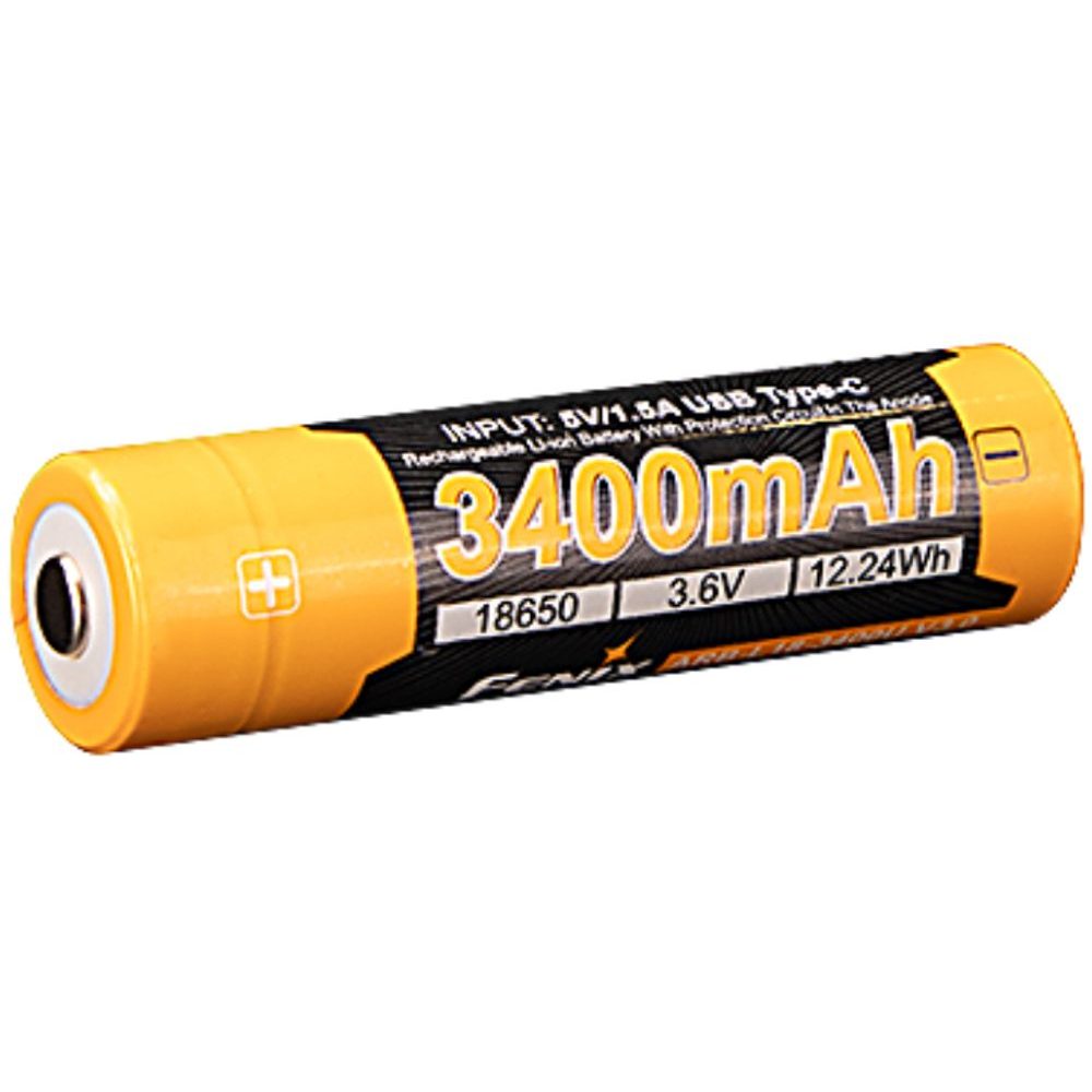 18650 3400 mAh (Li-Ion) USB-C