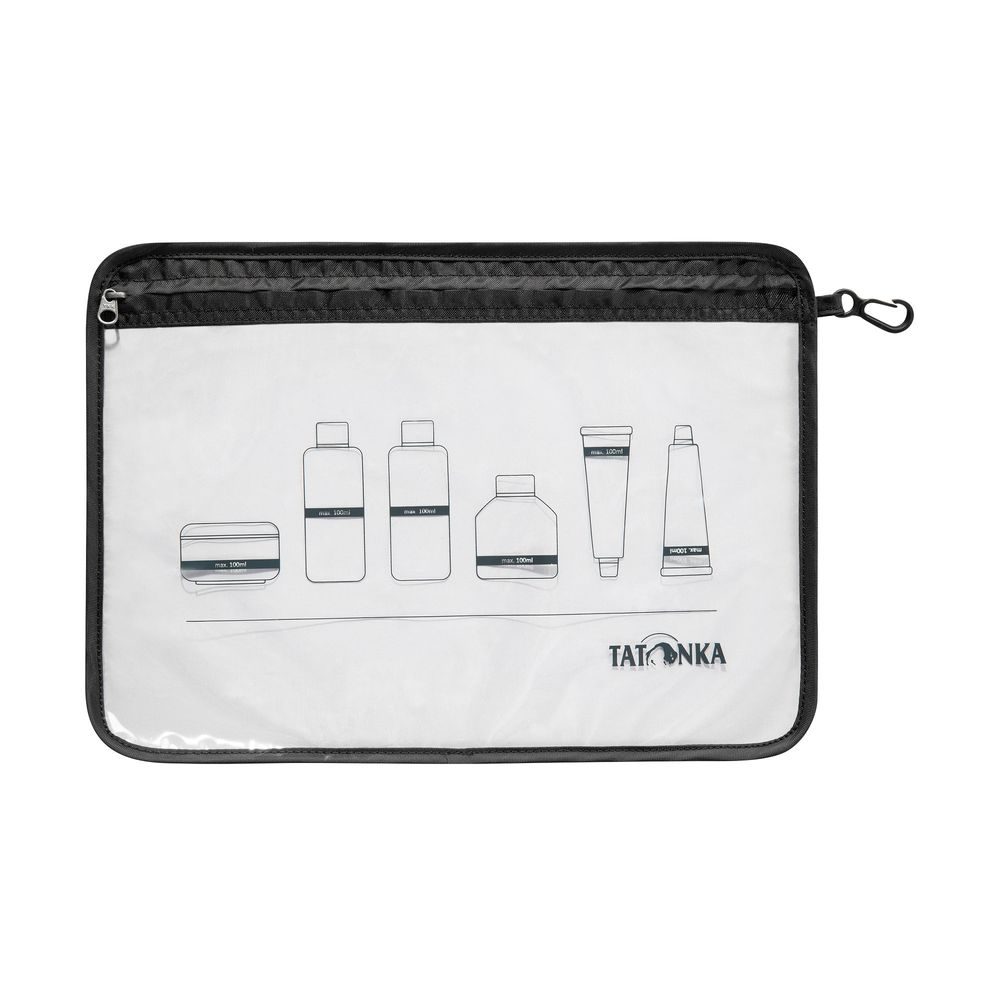 ZIP FLIGHT BAG A4, black