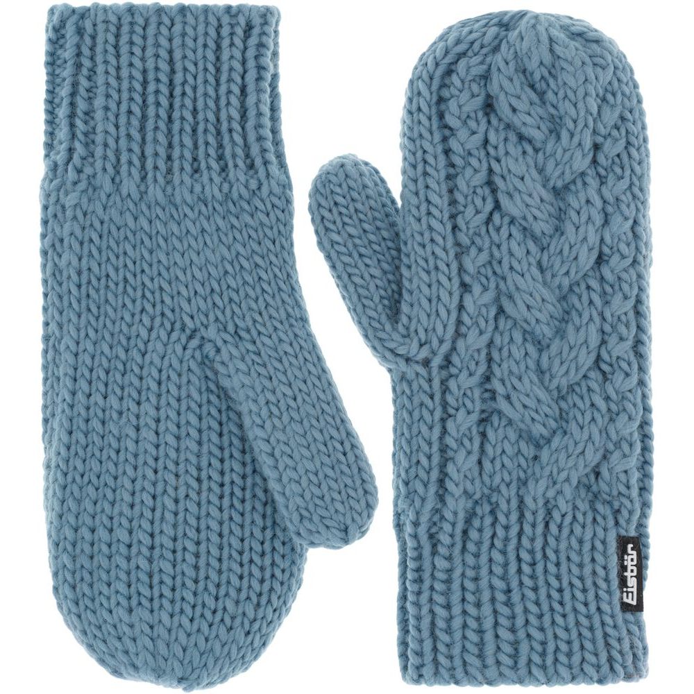 Afra Mittens steel blue