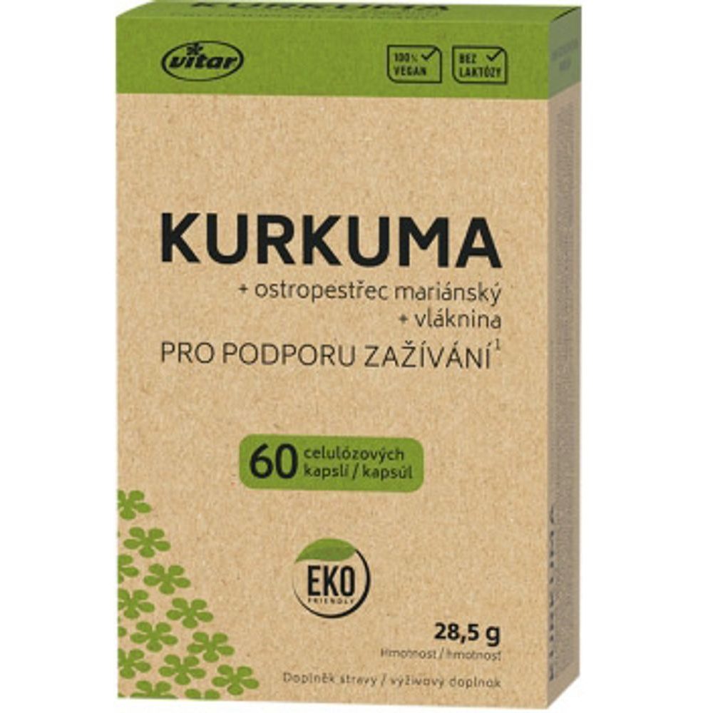 EKO Kurkuma+ostropestřec mariánský,60 tablet