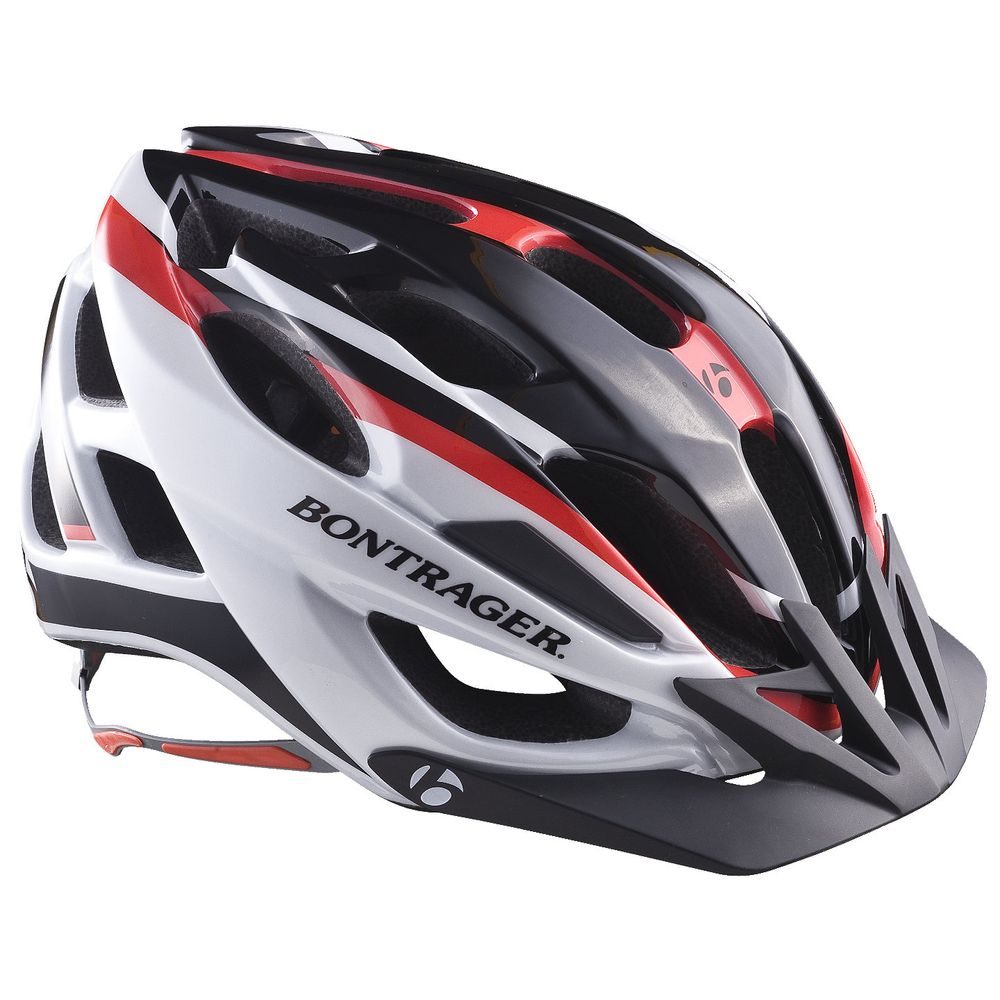 420399 QUANTUM RED/WHT - Cyklo přilba