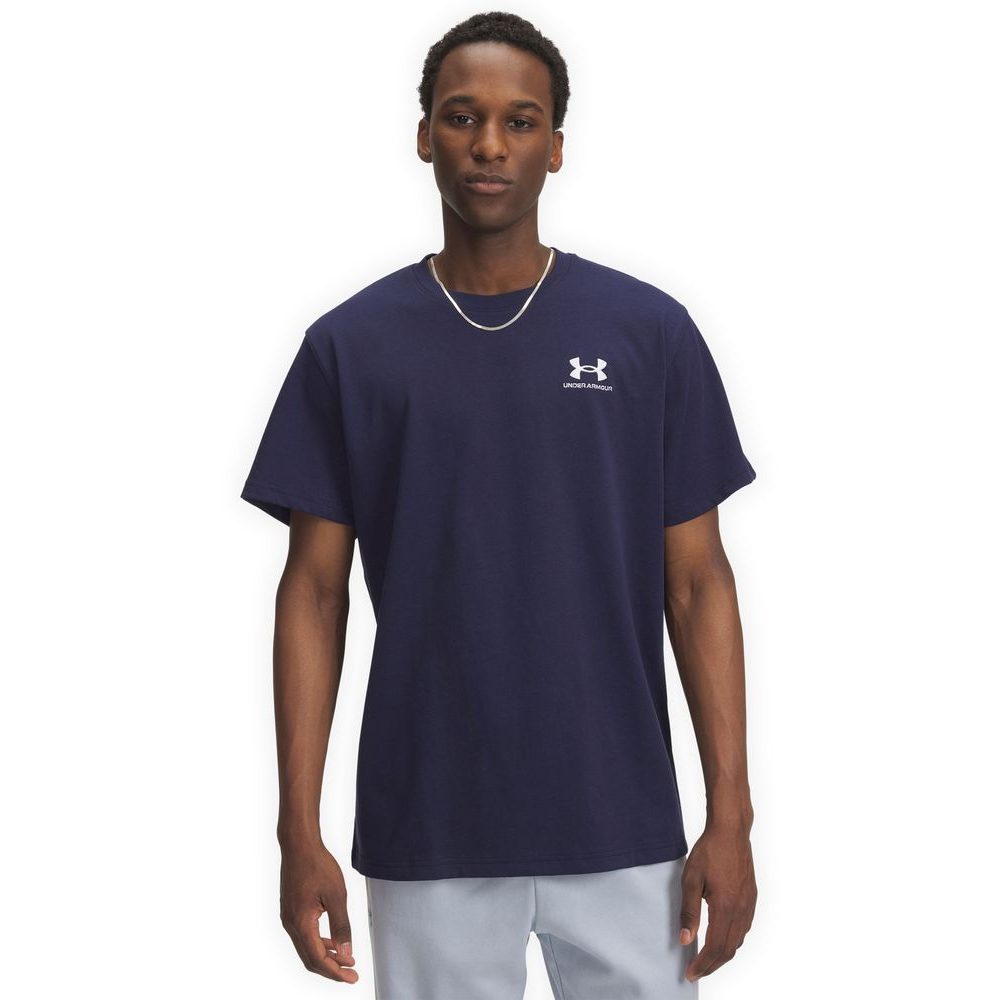 M LOGO EMB HEAVYWEIGHT SS-BLU