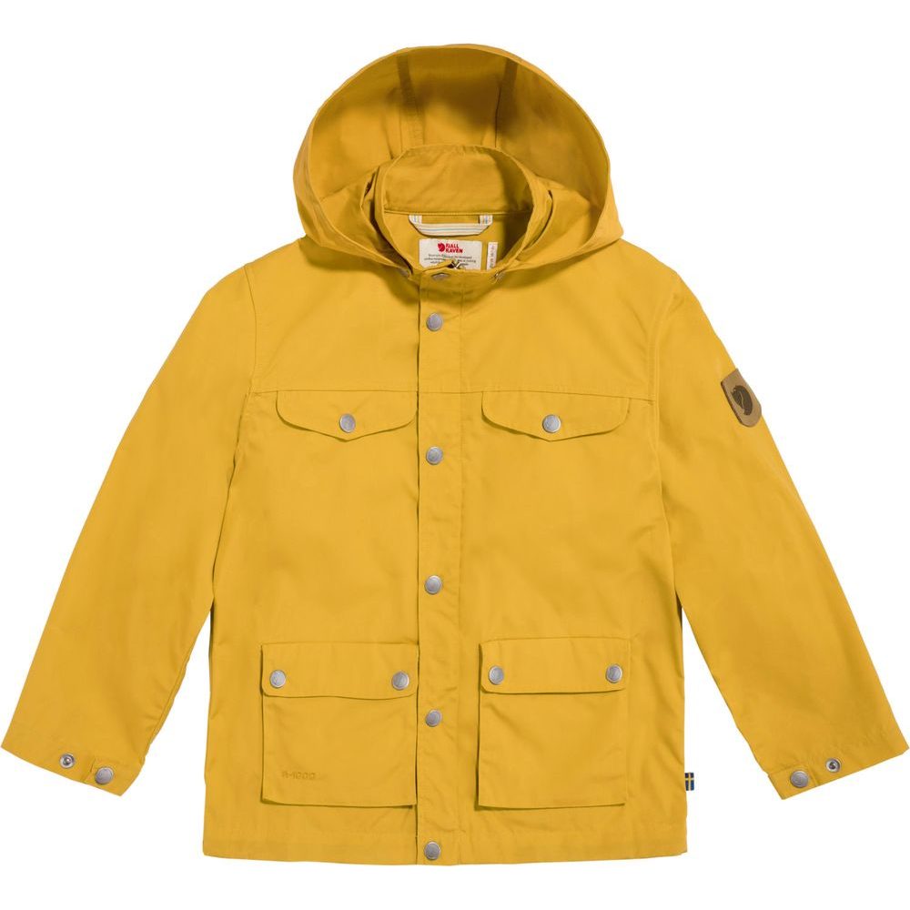 Kids Greenland Jacket Mustard Yellow