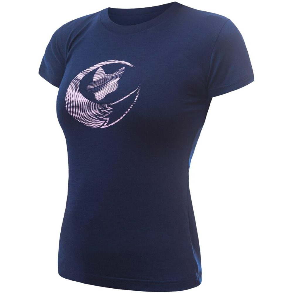 MERINO ACTIVE PT FOX dámské triko kr.rukáv deep blue