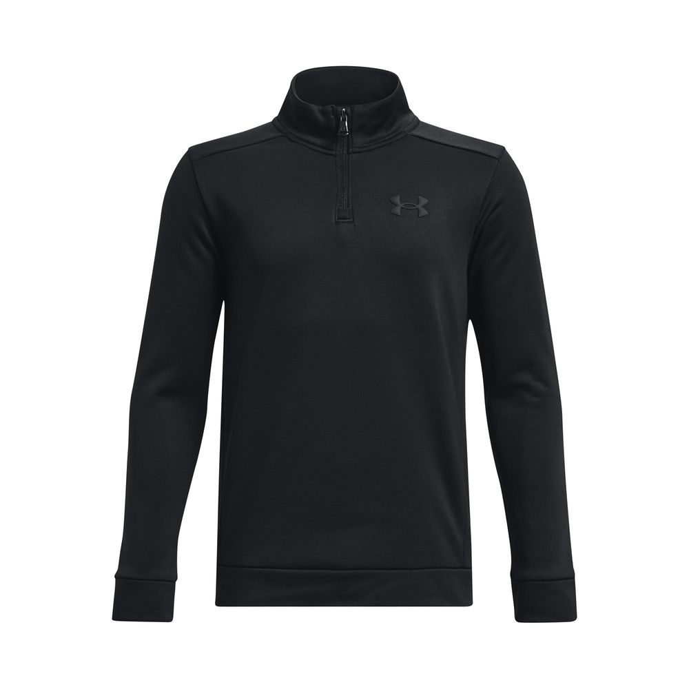 UA Armour Fleece 1/4 Zip Kid, Black