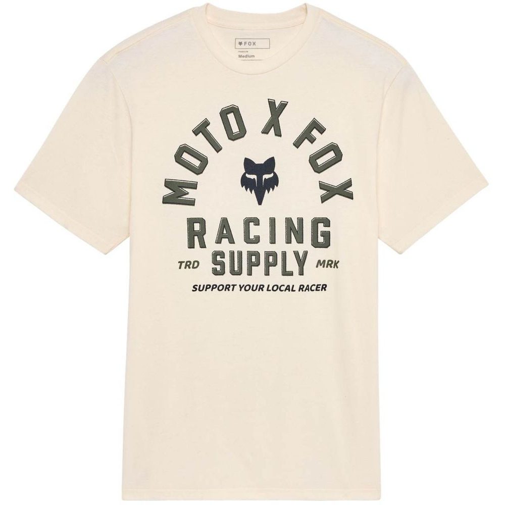 Local Racer Ss Prem Tee Off White