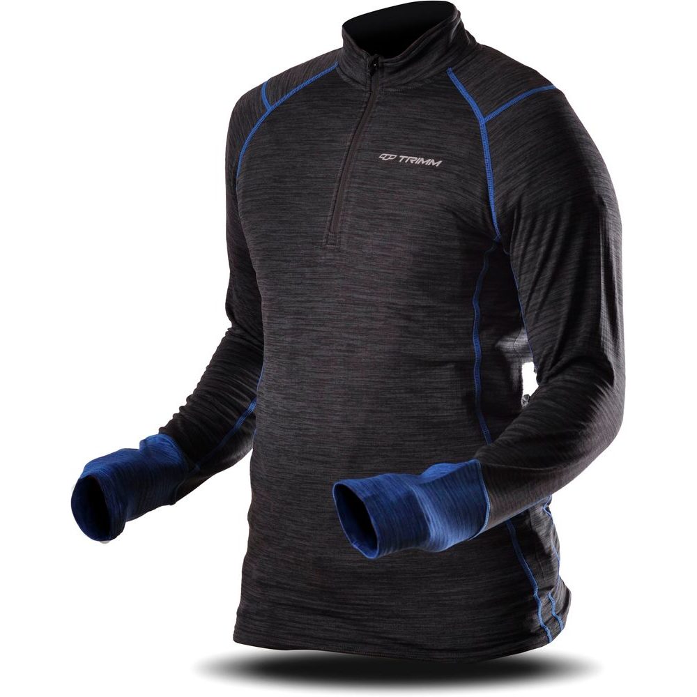 CLINIC, grey melange/jeans blue