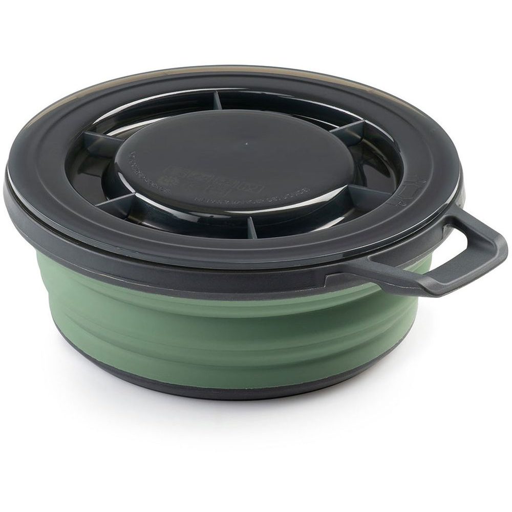 Escape Bowl + Lid; green