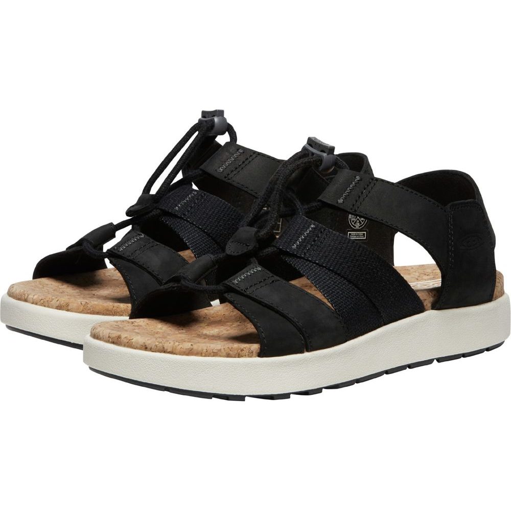 ELLE MIXED STRAP WOMEN, black/birch