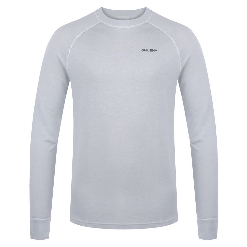 Pánská merino mikina Aron M light grey