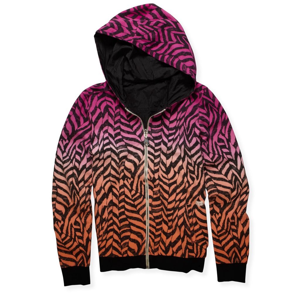 55582 232 Illusion Reversible Zip Hoody Oboustranná mikina