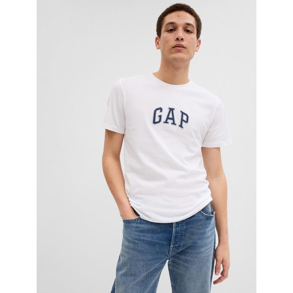 570044-00 Tričko s logem GAP Bílá