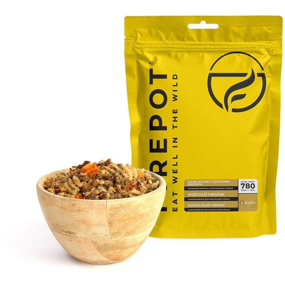 Hovězí guláš s perlovým ječmenem XL, 585g/780 kcal