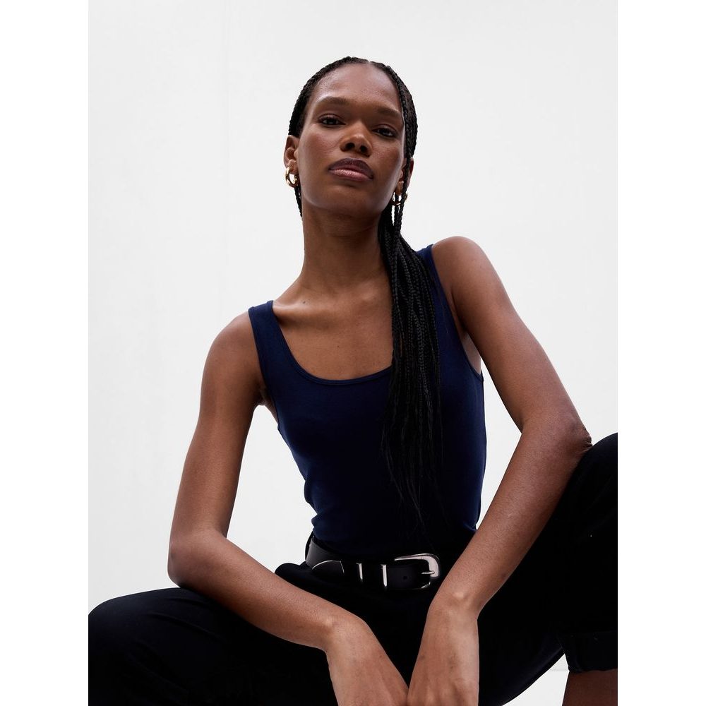 540670-04 Tílkový top Tmavě modrá