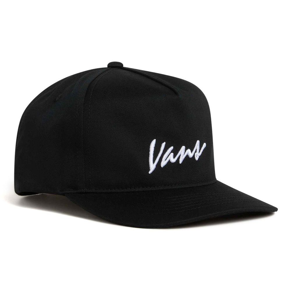Classic Script Snapback Black