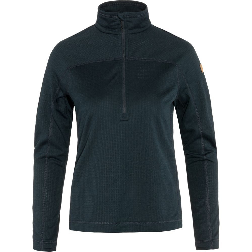 Abisko Lite Fleece Half Zip W Dark Navy