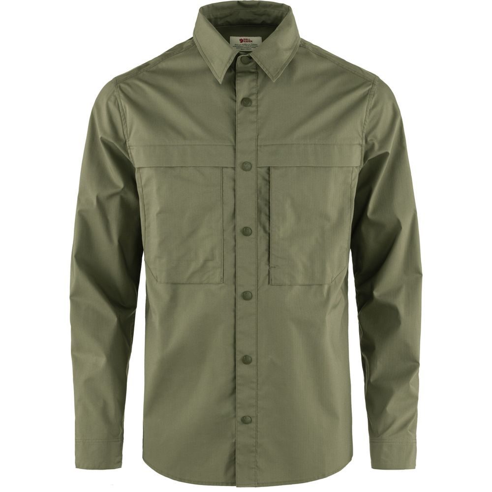 Abisko Trail Shirt LS M Green