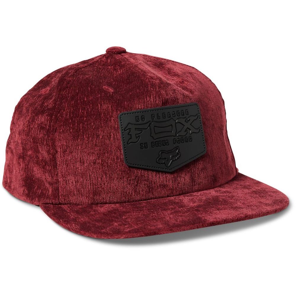 Fixated Sb Hat Dark Maroon