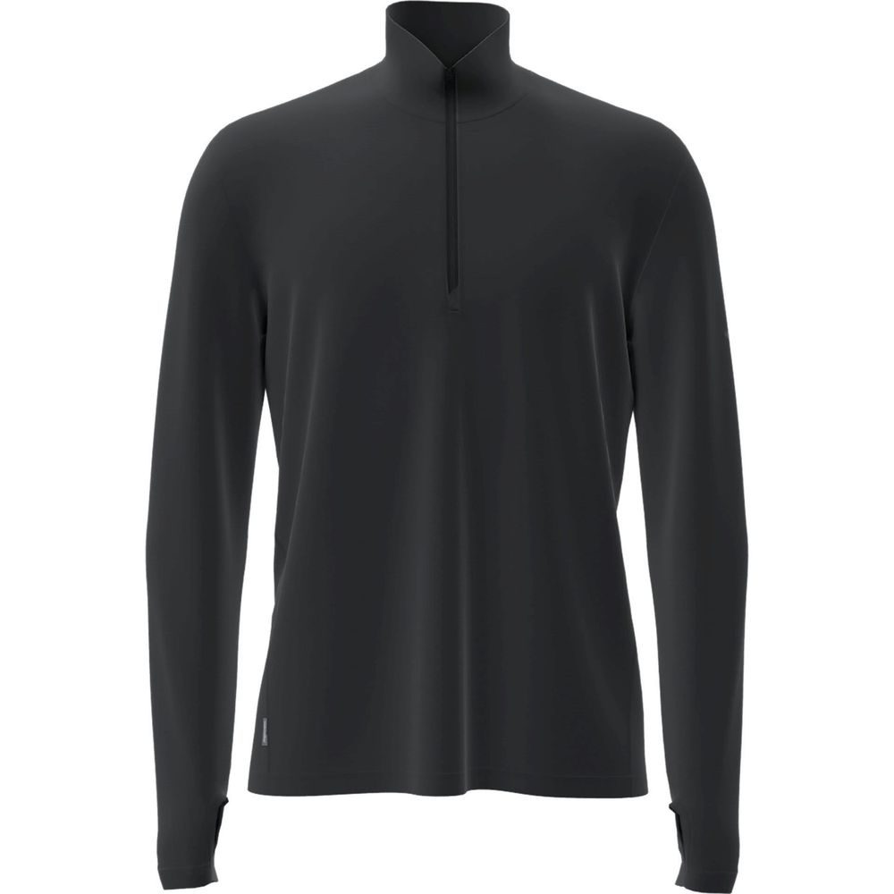 M Original LS Half Zip BLACK