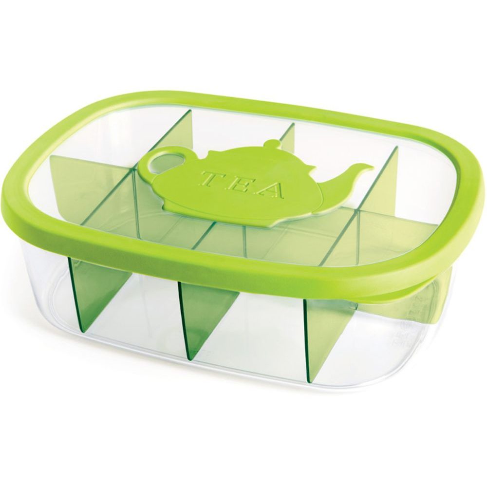 Dóza na čajové sáčky zelená 3 l