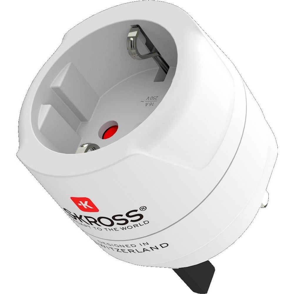 PA28 cestovní adaptér do Velké Británie, typ G